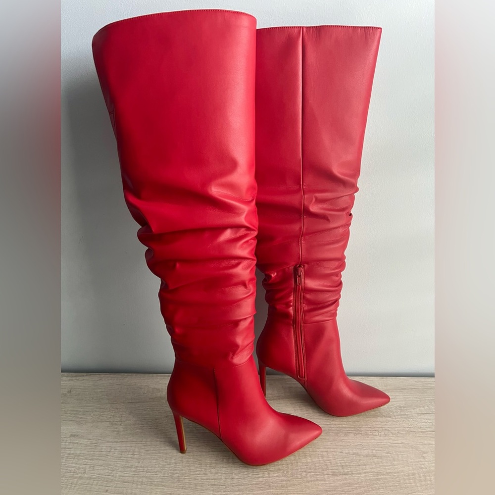 I.N.C. International Concepts Women's Iyonna Over-The-Knee Slouch Boots Size 6.5